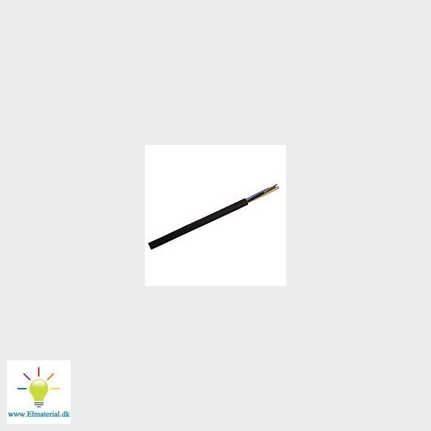 Plastkappeledning H05 vv-f 3G1,00 sort T500