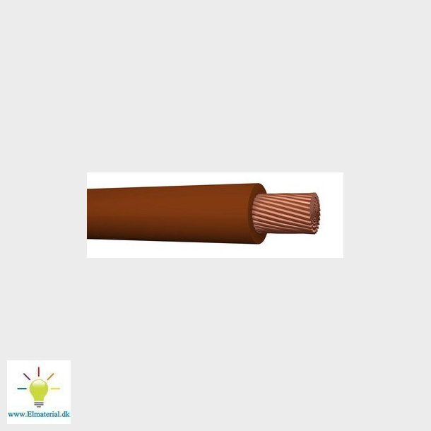 Monteringsledning H05Z-K HF 90 1x0,75 brun SP200 300/500V