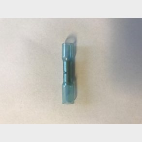 Presmuffe krympbar med lim bl� 1,5-2,5 mm2