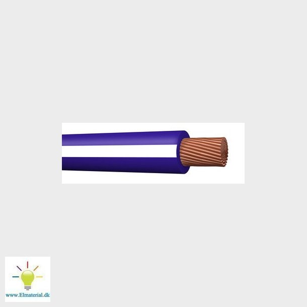 Monteringsledning H05Z-K HF 90 1x1 bl/hvid SP200 300/500V