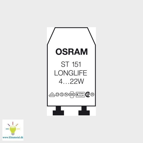 OSRAM Starter ST 151 4-22 watt