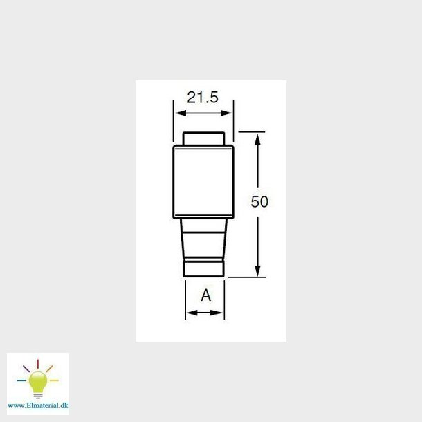 Sikring DZ2 4A brun GL/GG