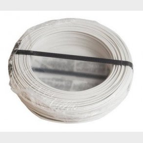 Installationsledning H07Z1-U HF 1X2,5 hvid R-100