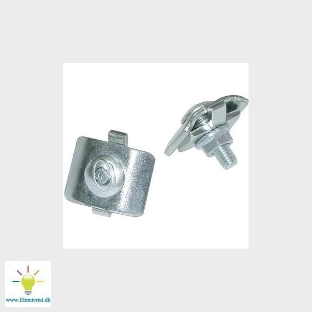 Samlebolt til gitterbakke zinc+