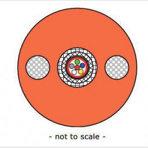 Minikabel 2 sm ude tr-4000