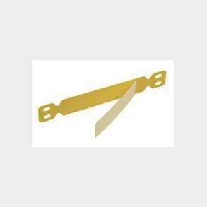 Laminatbj�lke tekstfelt 45X9MM, 620316