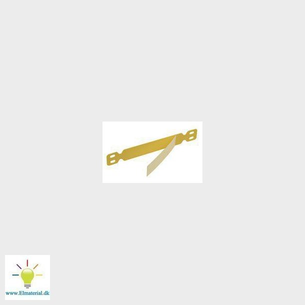 Laminatbjlke tekstfelt 45X9MM, 620316