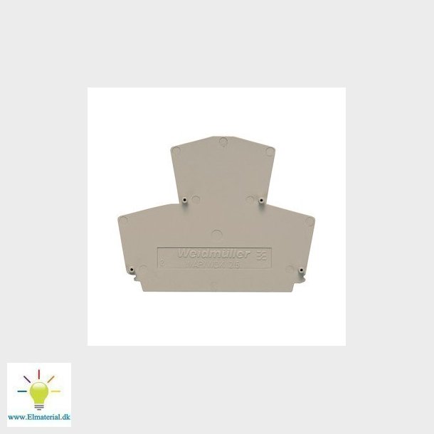 Endeplade wap DK  2,5      105910