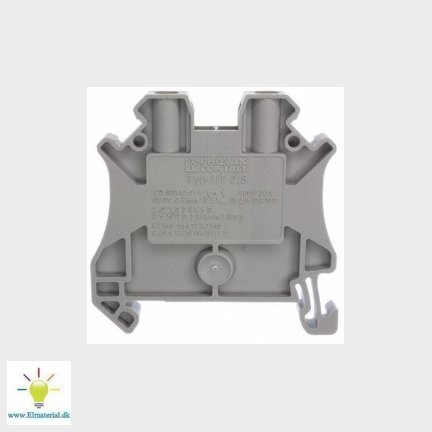 Gennemgangsklemme UT 2,5