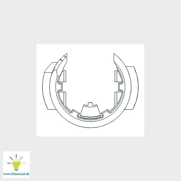 Endegavle clip El og vvs materialer