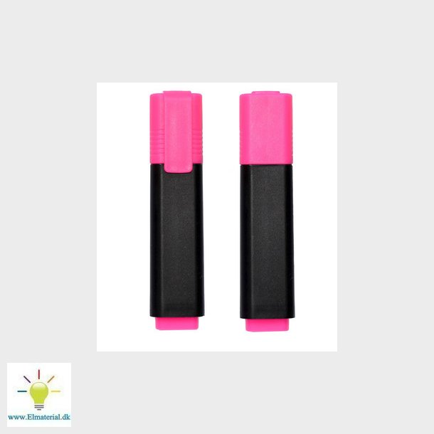 Tekstmarker Q-Line rosa