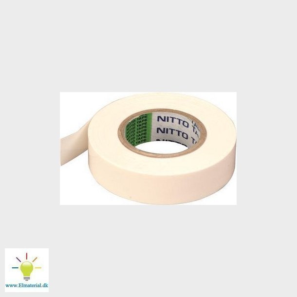 Tape hvid     15MMX10M NR.21