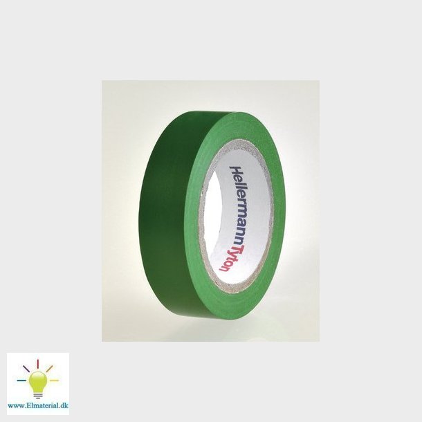 HelaTape-Flex 19mm x 20m Gr�n 10 ruller