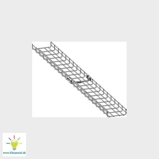 Universalbeslag til gitterbakke og konsoller Pre-galvaniseret C2 uden skrue