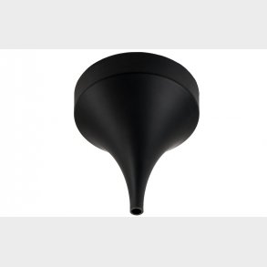 Bell Canopy med tratt svart