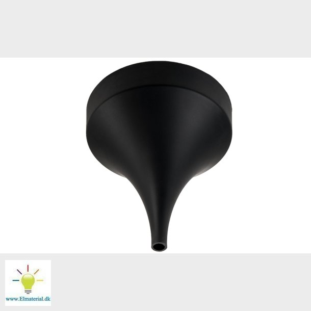 Bell Baldakin Med Tragt Sort