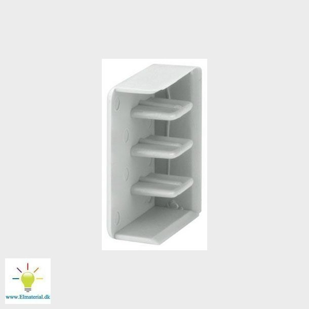 Endekappe 2-3 faset samleskinne