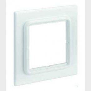 Ramme hvid for EU dataudtag Leviton (Brand-Rex)