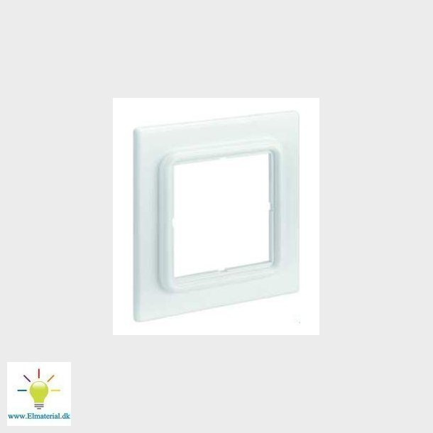 Ramme hvid for EU dataudtag Leviton (Brand-Rex)