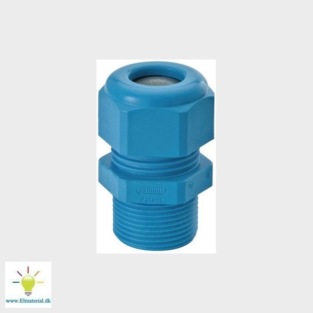 Forskruning polyamid 6-12mm IP68 bl HSK-K-M20X 1,5
