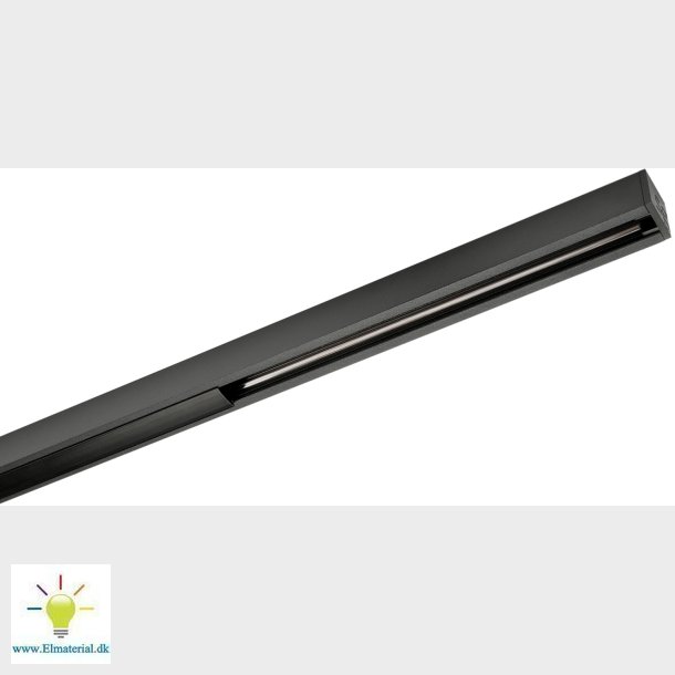 Zip 1F Skinne 1,15M Sort