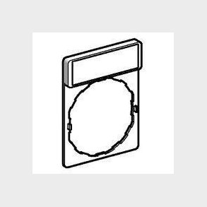 Skilt stop ZBY2304 r�d