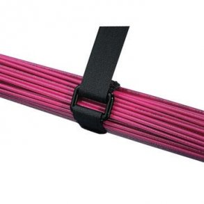 Burreb�nd binder med ring 305X19 sort