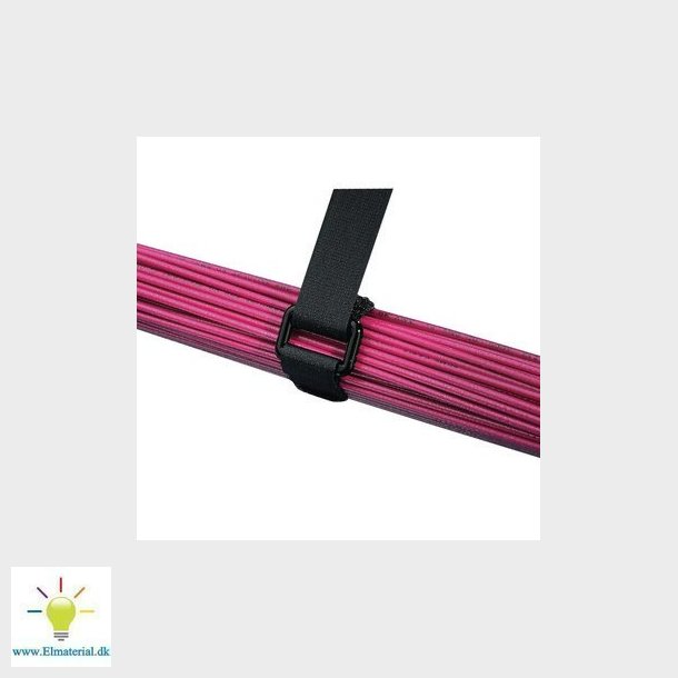 Burrebnd binder med ring 305X19 sort