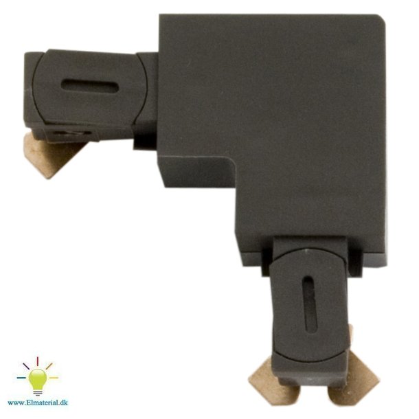 Zip 1F Vinkel Stykke Sort