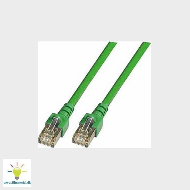 Patchkabel SF/UTP C.5e PVC 1,5m gr�n
