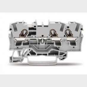 3-leder gennem terminalblok, 4 mm2