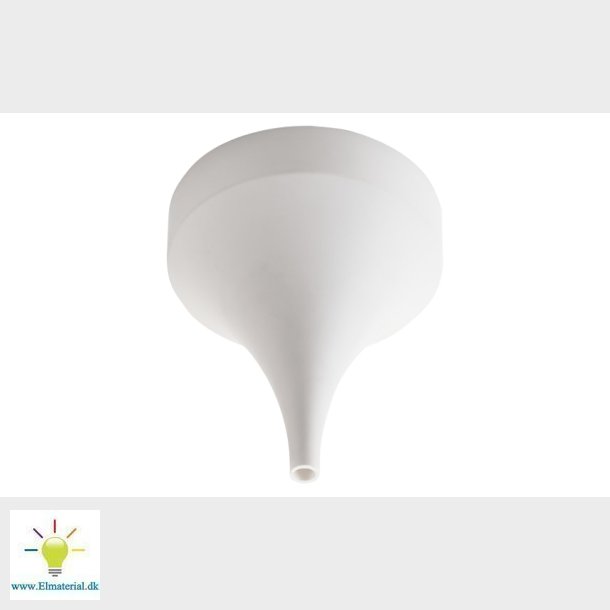 Bell Baldakin Med Tragt Hvid