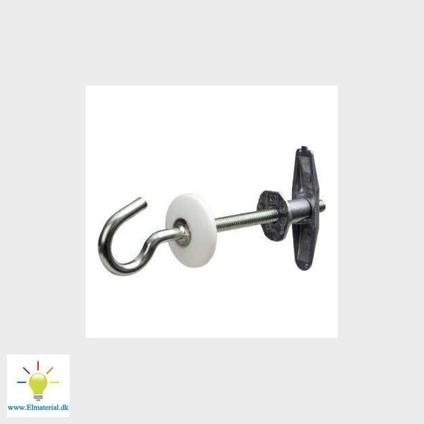 Pladebefstigelse med krog Platti-plug TPP 10xM4K