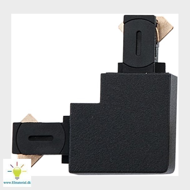 Zip 1F Vinkel Stykke Sort