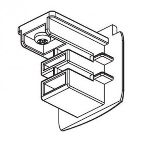 GLOBAL XTS 41-1 Endestykke Alu