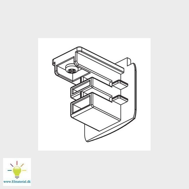 GLOBAL XTS 41-1 Endestykke Alu