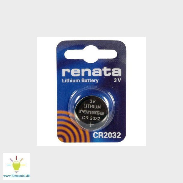 Batteri CR2032 B1 3V litium 235MAH