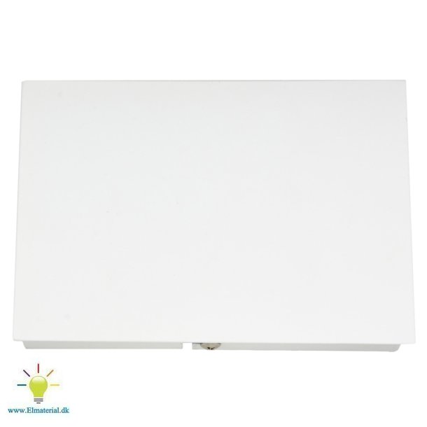 Zip 1F Sammenkoblingsdse Hvid