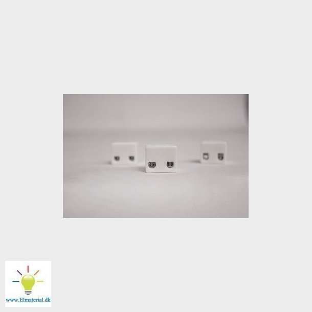 Kron&auml;rm porslin 6 mm2 2-polig m/hl