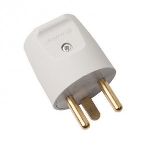 Sockel S4 rund m/jord, gr