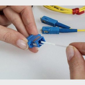 2,5 mm Fiber Optic Wrapped Foam Swab