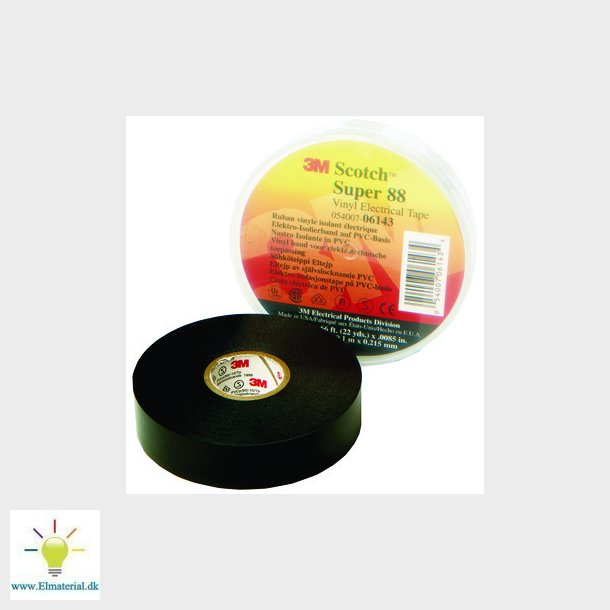 Tape 88 19mm x 6m sort