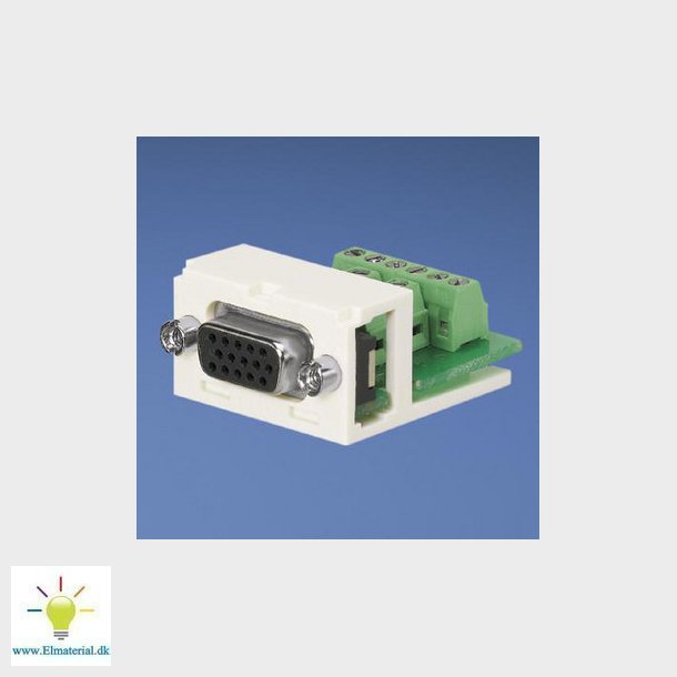VGA modul hd15 med skrue terminaler Mini-Com