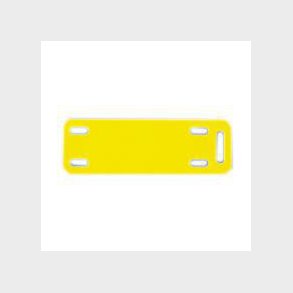 Markeringsplade label 76x12 mm, gul RL50 stk LS8