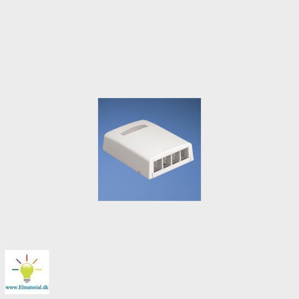 Vgboks NetKey 4 port hvid