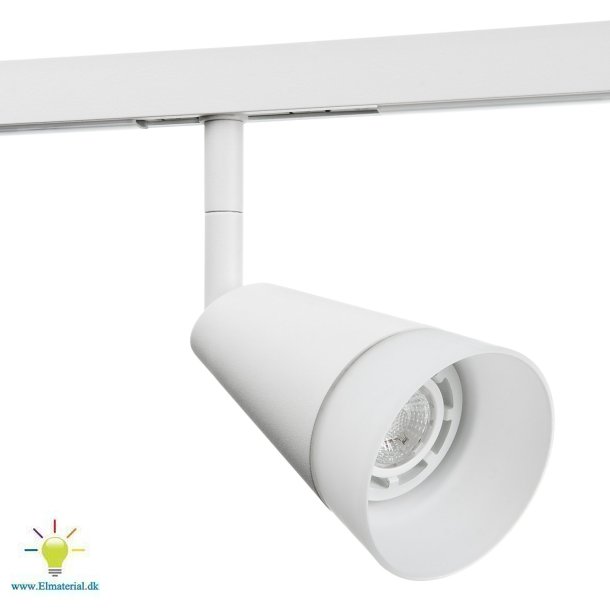 Zip 1F Spot Glas Led 6W Hvid