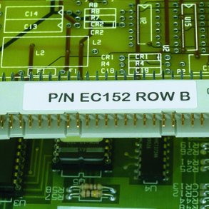 Komponent label 50x25 mm, hvid RL200 stk LS8