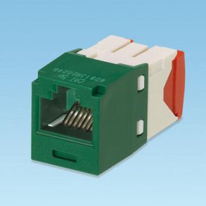 Modular jack Kat.5e UTP Mini-Com G gr�n