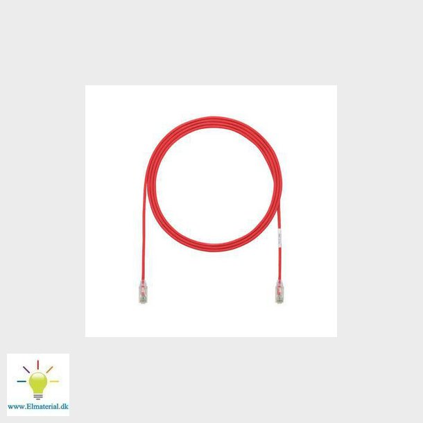 Patchkabel SD Kat.6 U/UTP LSZH 0.5m rd