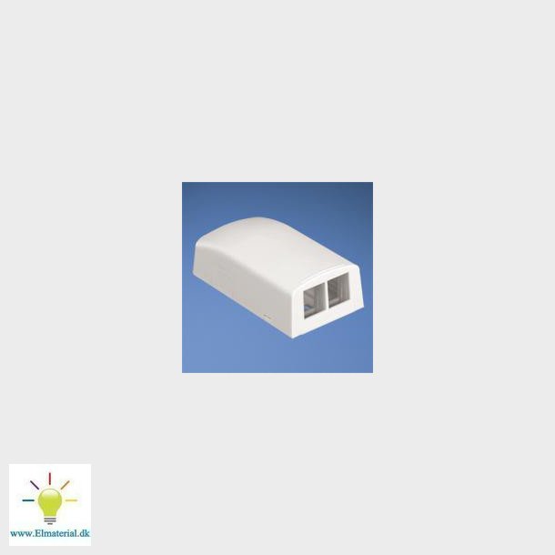 Vgboks NetKey 2 port hvid